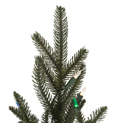 Vickerman 10' x 74" Kamas Fraser Fir Artificial Christmas Tree  Multi-colored Dura-Lit LED lights