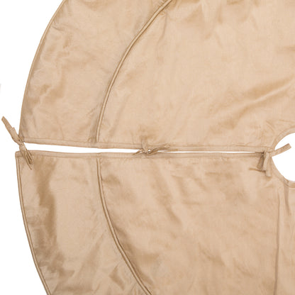 Vickerman 54" Champagne Colorway Christmas Tree skirt