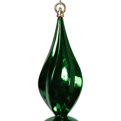 Vickerman 41" Green Shiny Finial Ornament