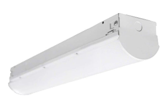 Westgate 2' LED Strip Light, 120-277V AC, Commercial Indoor Lighting, 20W, 3150 Lumens, 35K/40K/50K, White Finish, 0~10V Dimmable