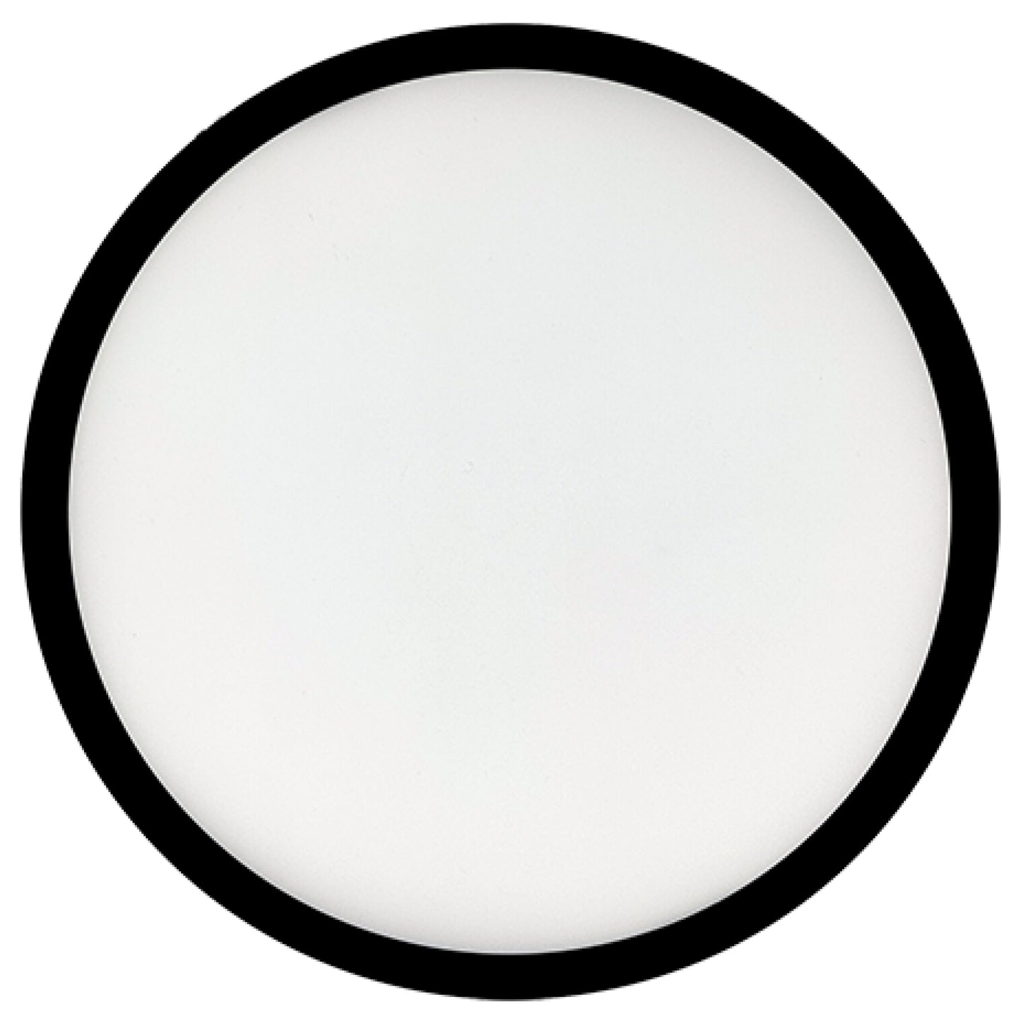 Bulbrite 773609 9 in.Round 17-Watt 3000K LED Flush Mount Light, 1400 Lumens, Black