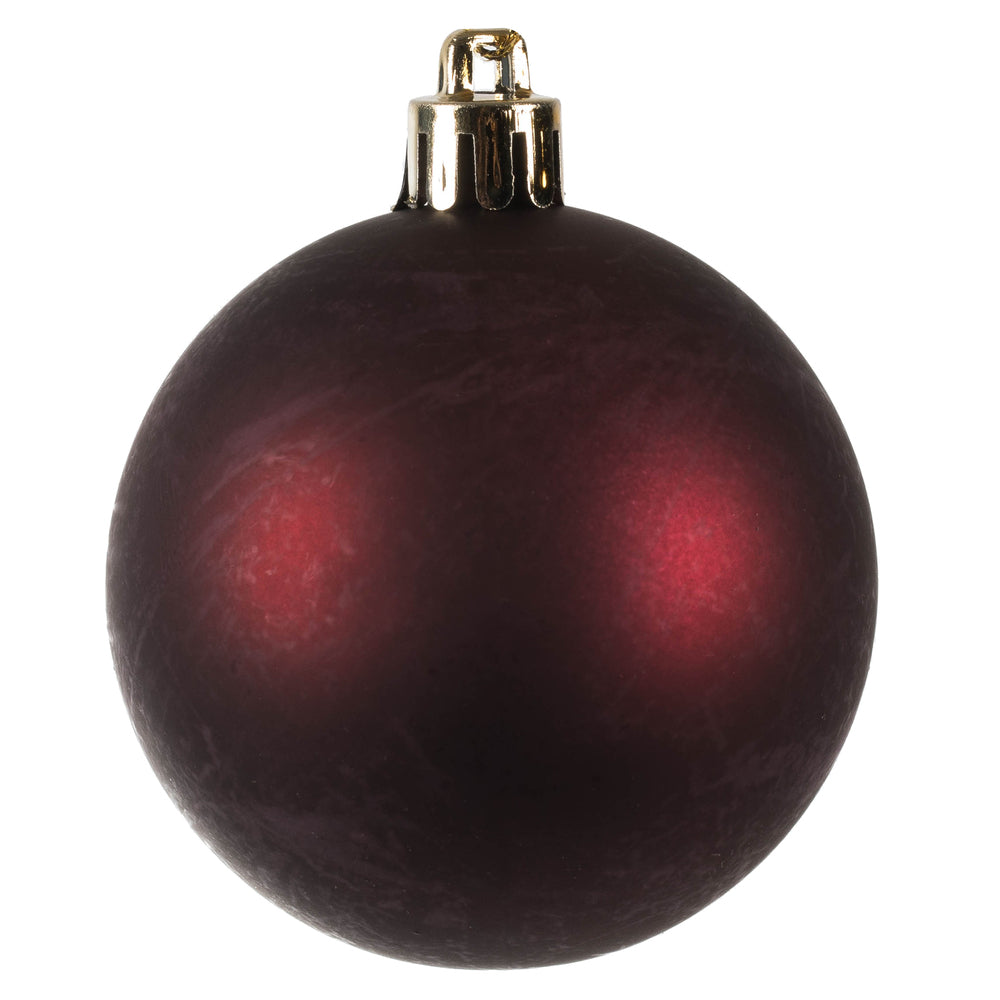 Vickerman 2.4" Wine Matte Ball Ornament 60 per Box