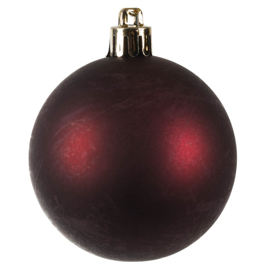 Vickerman 2.4" Wine Matte Ball Ornament 60 per Box