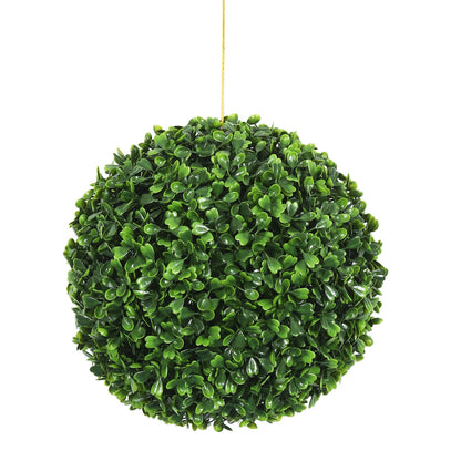 Vickerman 9" Artificial Green Boxwood Ball.
