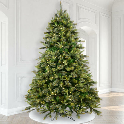 Vickerman 9.5' Cashmere Pine Artificial Christmas Tree with Warm White Dura-Lit® LED Lights