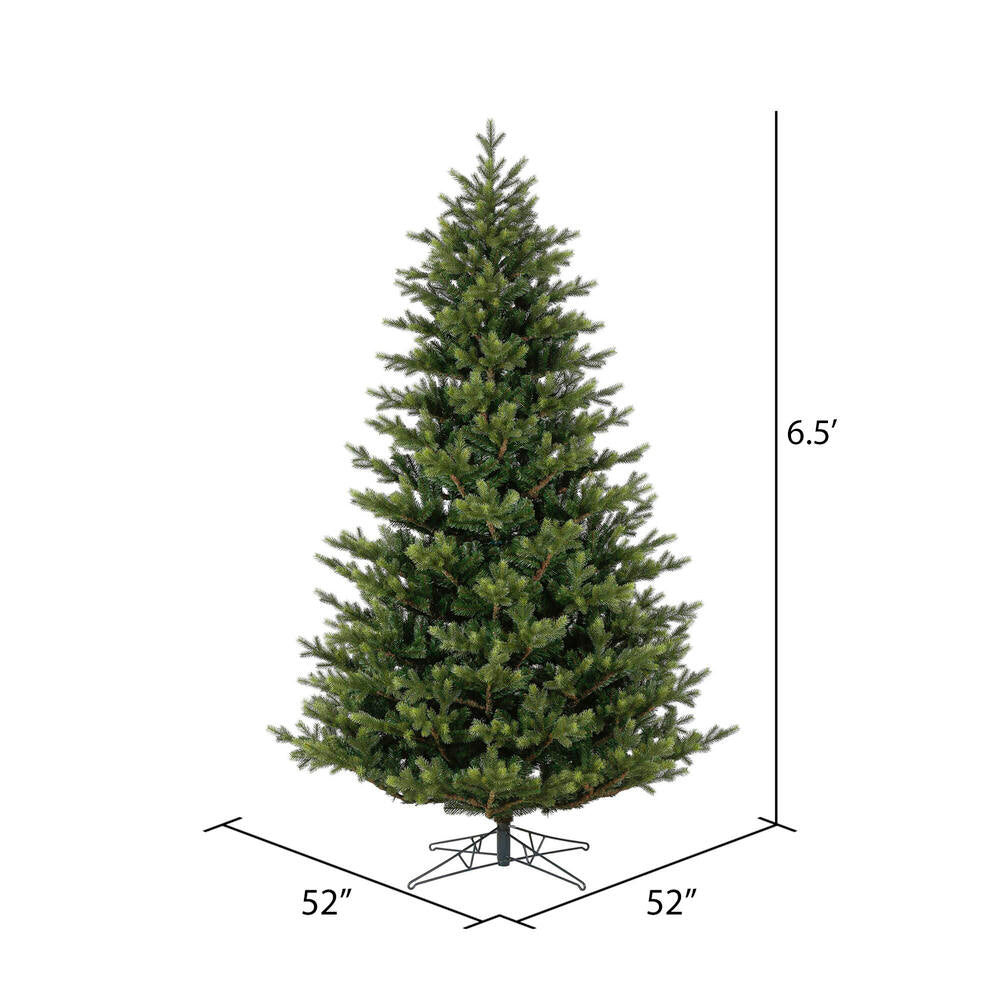 Vickerman 6.5' x 52" Welch Fraser Fir Artificial Christmas Tree Unlit