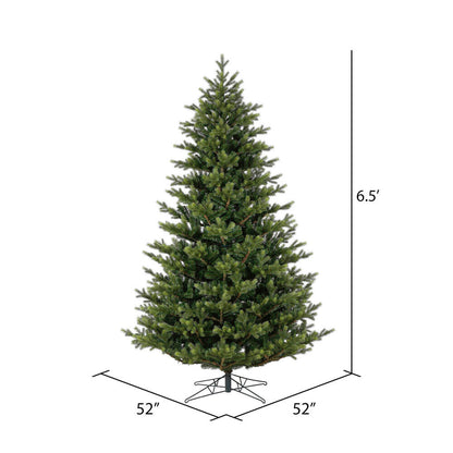 Vickerman 6.5' x 52" Welch Fraser Fir Artificial Christmas Tree Unlit