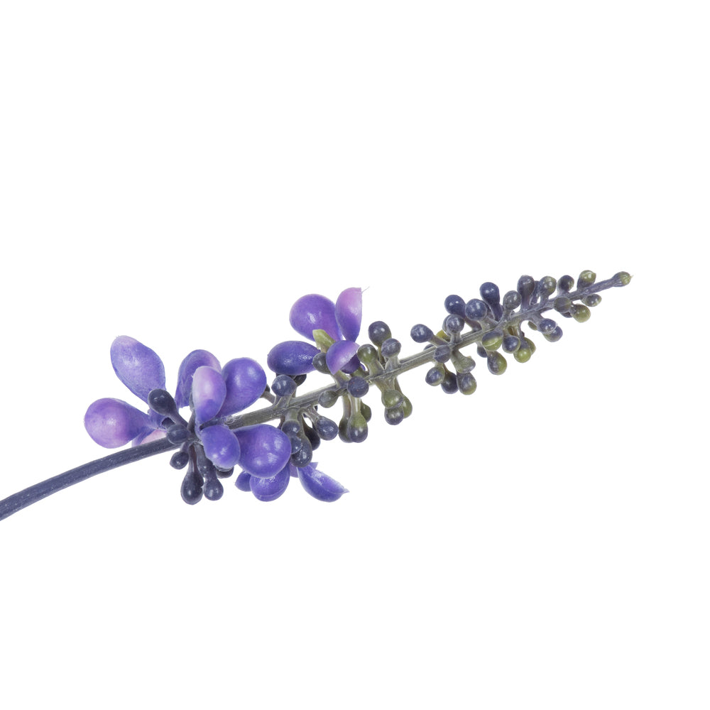 Vickerman 44" Artificial Lavender in Cement Pot.