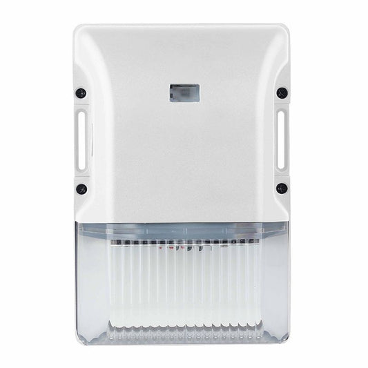 Westgate Mini WallPack Adj. 15-30W Adj. Cct 30/40/50K, Photocell, White, Outdoor Lighting, 15W/20W/30W, 135 Lumens/W, 3000K/4000K/5000K, Dark Bronze Finish