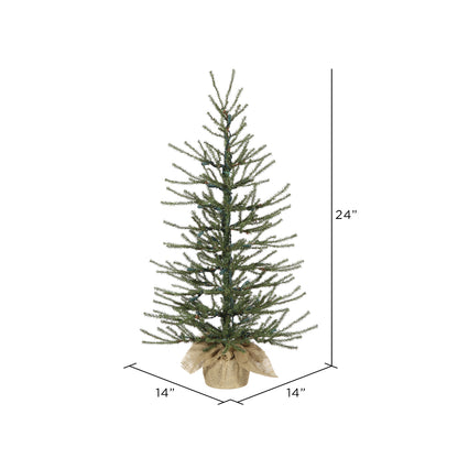 Vickerman 24" Angel Pine Artificial Christmas Tree Unlit