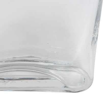 Vickerman 10" Clear Glass Pill Shapped Container