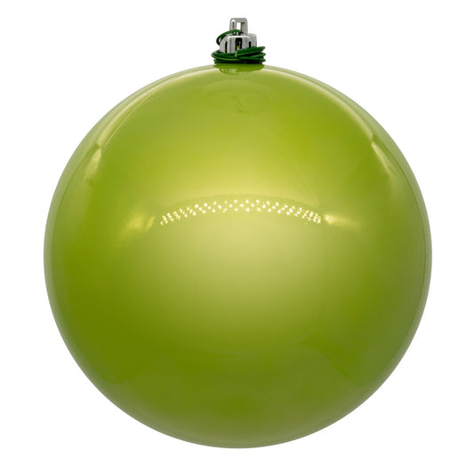 Vickerman 4" Celadon Pearl UV Drilled Ball Ornament 6 per bag.