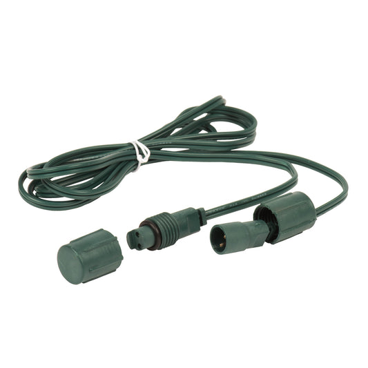 Vickerman 6' Coaxial Extension Cord for X6G6601PBG 50Lt Coaxal LED Set 6/Bag. Green Wire.