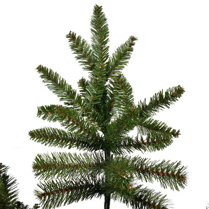 Vickerman 7.5' x 45" Slim Natural Fraser Fir Artificial Christmas Tree Unlit