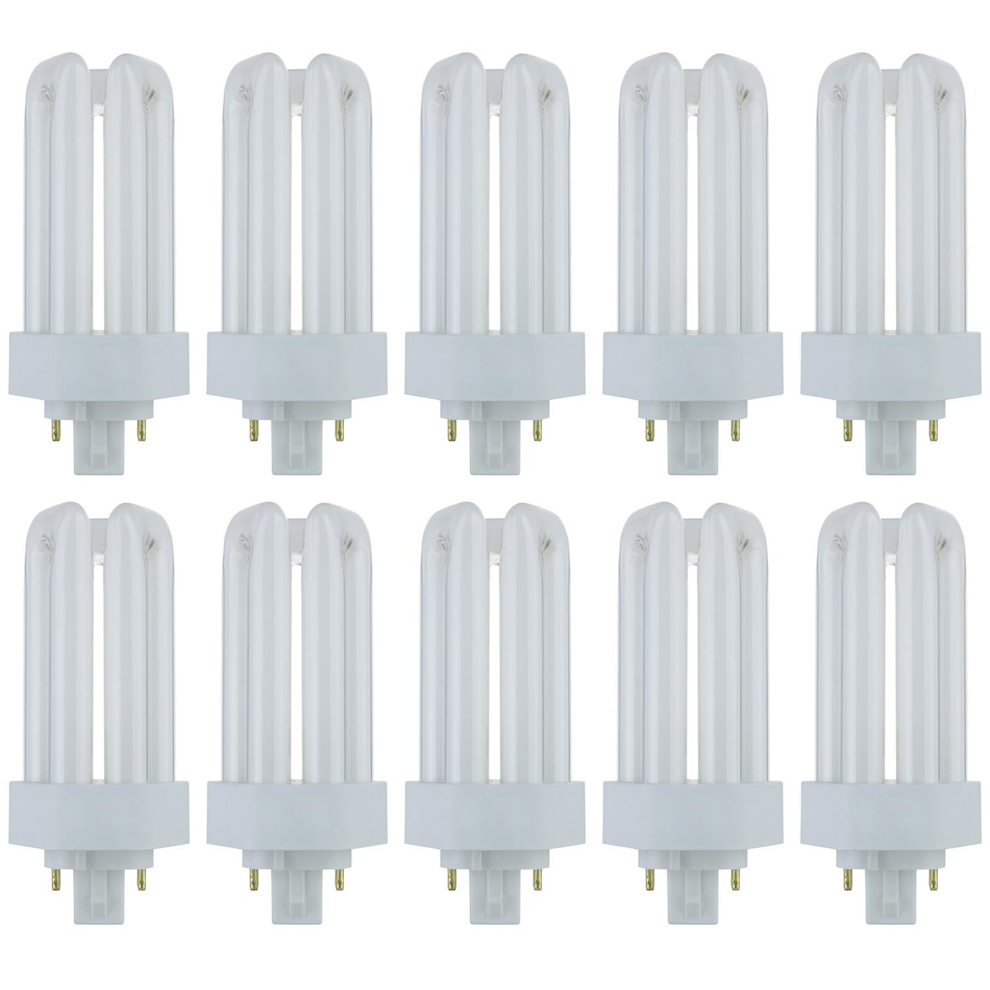 Sunlite 18 Watt PLT 4-Pin Triple Tube, GX24Q-2 Base, Soft White