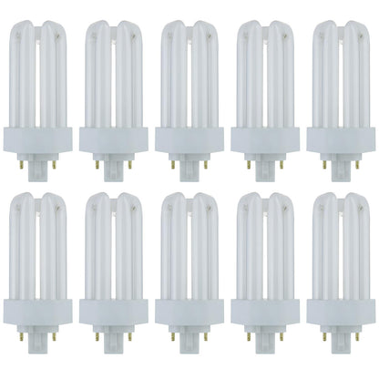 Sunlite 18 Watt PLT 4-Pin Triple Tube, GX24Q-2 Base, Soft White