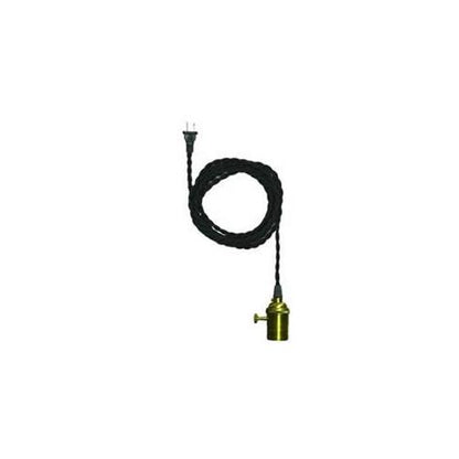 Bulbrite NOS/PEND/SWAG Plug-In Swag Pendant, Medium (E26) Base