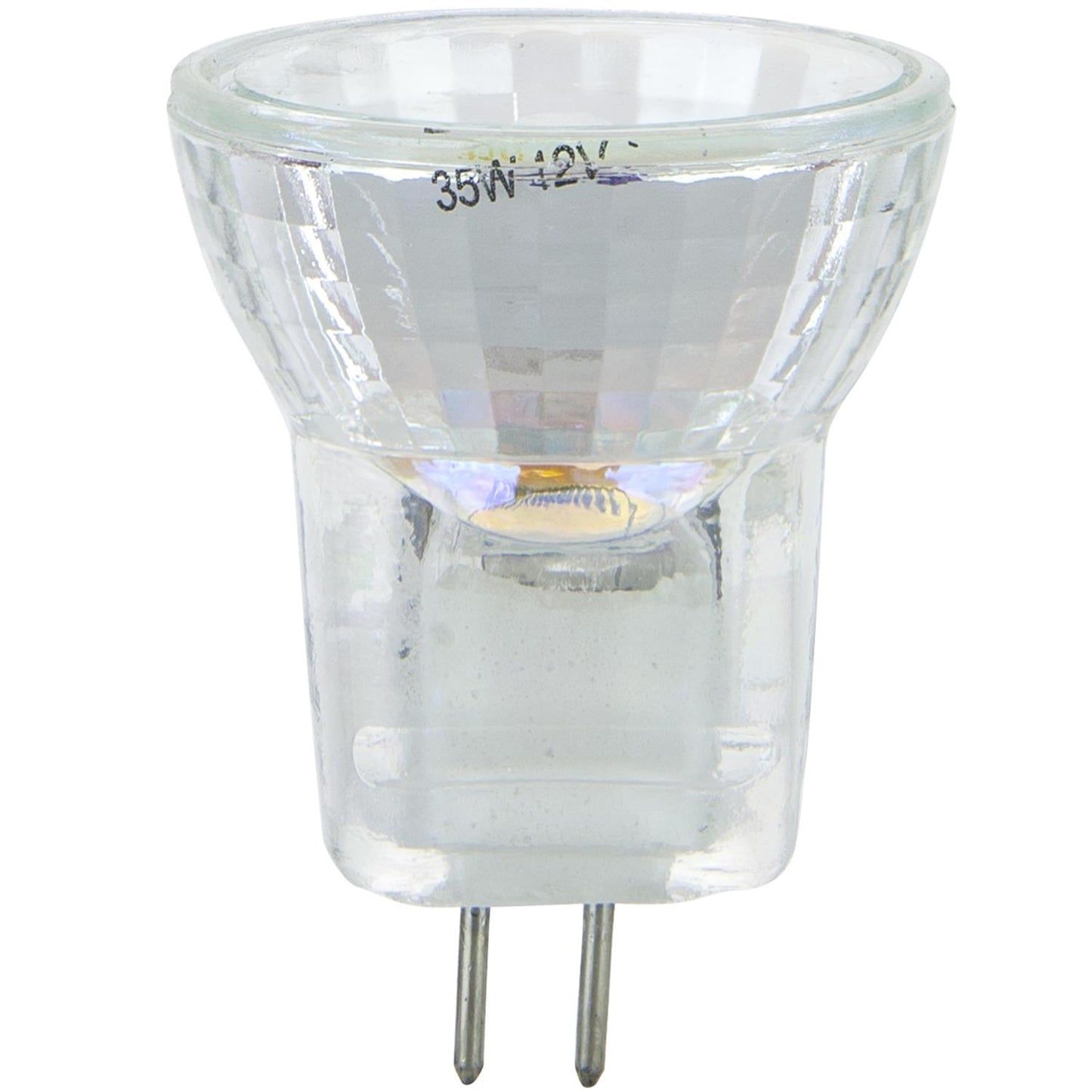 Sunlite 35 Watt, 10° Spot, MR8 Mini Reflector with Cover Guard, G4 Bi-Pin Base (12 Pack)