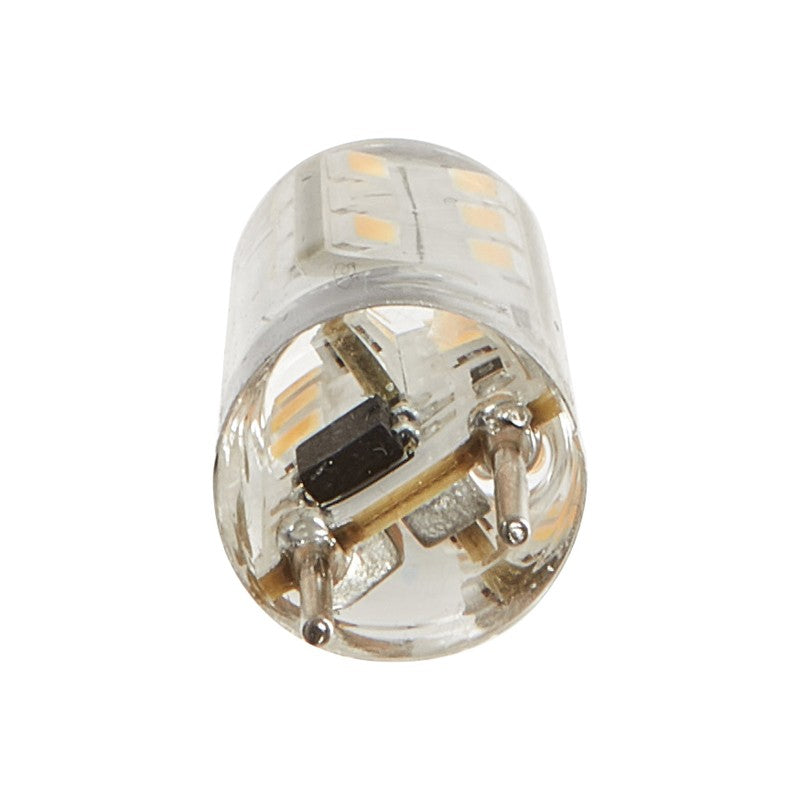 Luxrite G8 LED 1.29" Light Bulb, 2W, 140 Lumens, 120V, 2700K - Warm White, Clear Finish (LR24609)