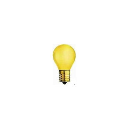 Bulbrite 10S11TY 10W Dimmable S11 Night Light Replacement Bulb, Intermediate Base, Transparent Yellow