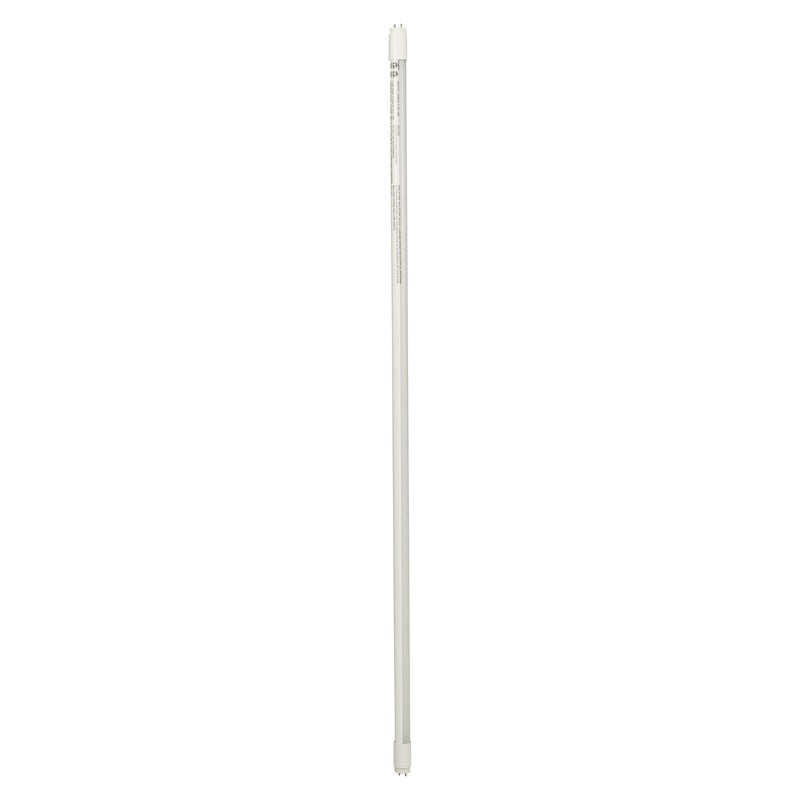 Luxrite LED 4' T8 Universal 18W Shatter Proof Ballast Compatible Light Tube, G13 Base, 2150 Lumens, 3000K - Soft White, 83 CRI, Frosted White Finish (LR34180)