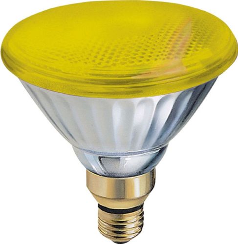 GE Lighting 13473 85-Watt Outdoor PAR38 Incandescent Light Bulb, Yellow