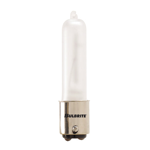 Bulbrite Q250FR/DC 250 Watt Dimmable Halogen JD T4 Capsule Bulb, Double Contact Bayonet Base, Frost