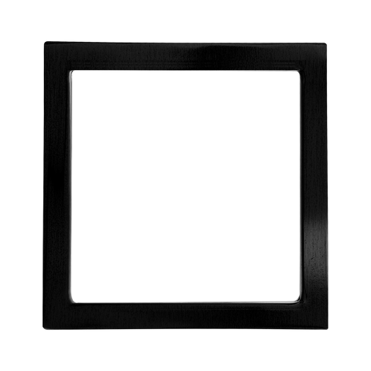 Luxrite Surface Mount 9" Square Slim Black Trim Finish (LR23689)