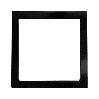 Luxrite Surface Mount 9" Square Slim Black Trim Finish (LR23689)