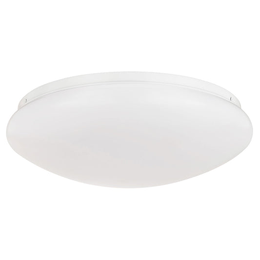 Sunlite 87762 11-Inch LED CCT Mushroom Ceiling Light Fixture, 16 Watts, Color Temperature Tunable 27K-50K, Dimmable, 1200 Lumens, 50,000 Hour Lifespan, Energy Star and ETL Listed