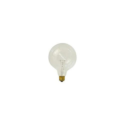 Bulbrite 60G40CL 60 Watt Incandescent G40 Globe, Medium Base, Clear