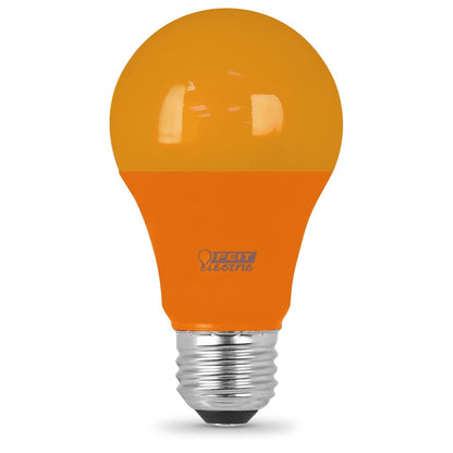 "11,000 Hour Non-Dimmable Orange LED A19"