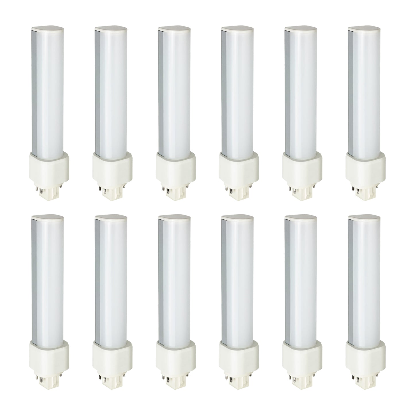 Sunlite LED PLD Light Bulbs, 9 Watts (26W Equivalent), 950 Lumens, G24q Base, Ballast Dependent, CFL Replacement, UL Listed, 3500K - Neutral White - 12 Pack