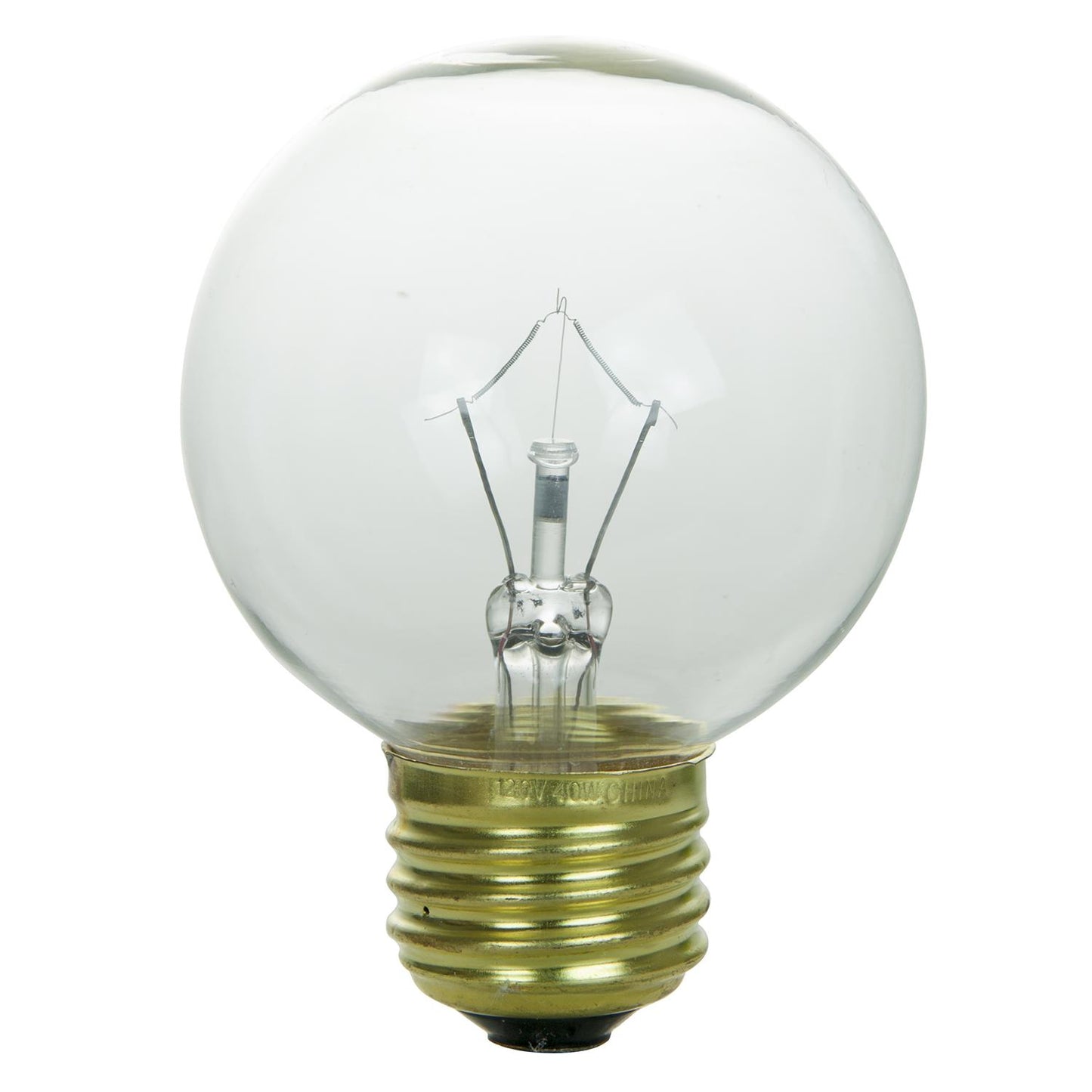 Sunlite 40 Watt G19 Globe, Medium Base, Clear