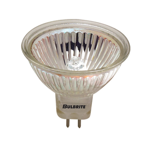 Bulbrite EYC 75 Watt Dimmable Halogen MR16 Bulb, Bi-Pin GU5.3 Base, Clear