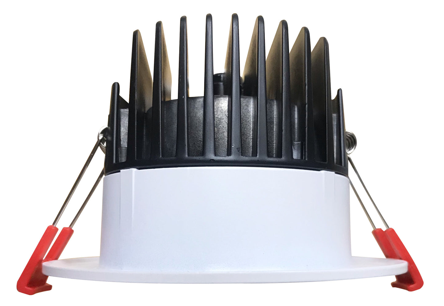 Luxrite 4" Regressed Interchangeable Round Baffled White Trim Canless Spotlight (LR24953)