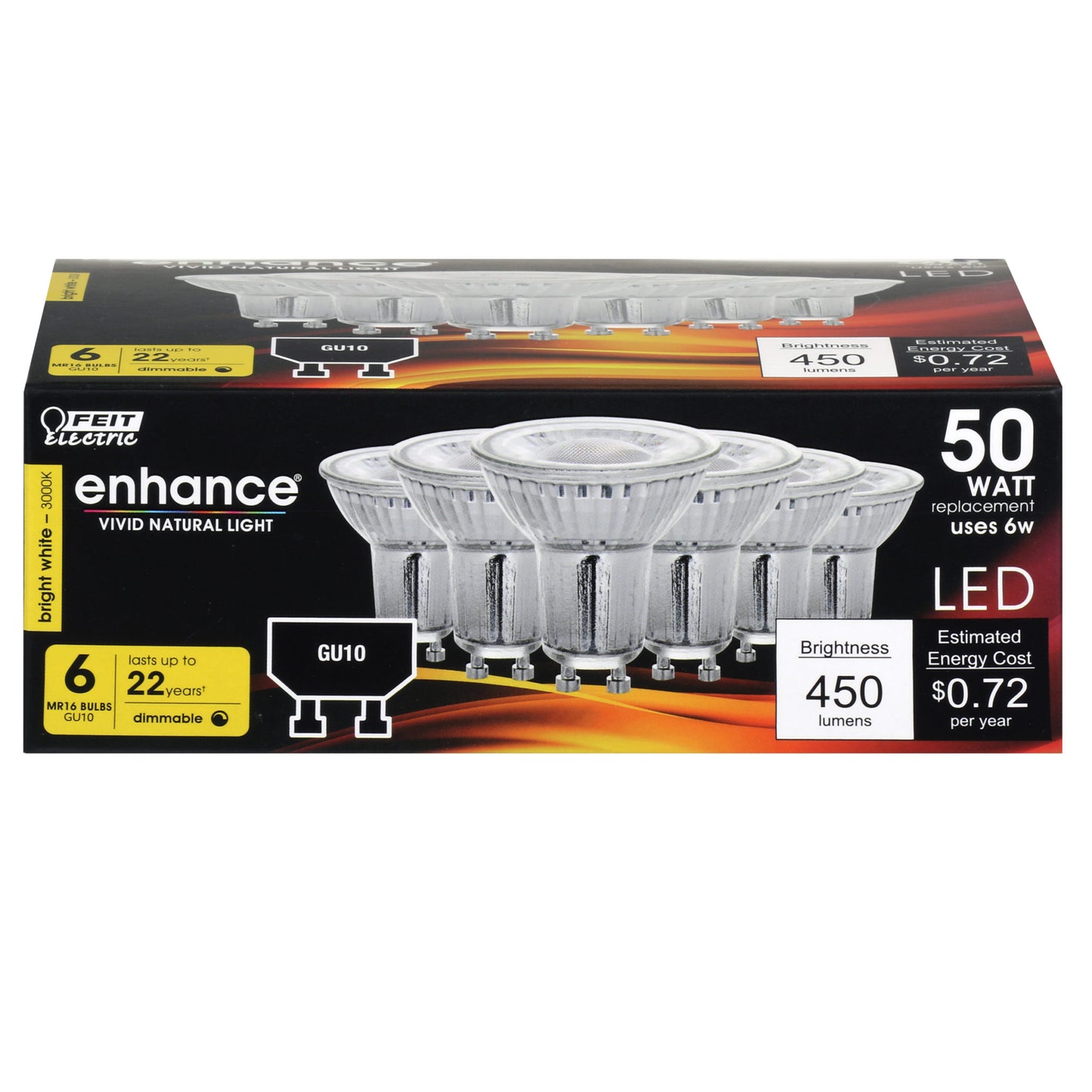 450 Lumen 3000K Dimmable LED