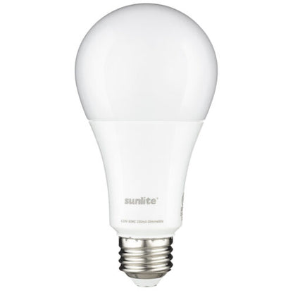 Sunlite 82106 LED A21 Light Bulb, 20 Watts (150w Equivalent), 2550 Lumens, Medium E26 Base, 120-227 Multi-Volt, Non-Dimmable, UL Listed, 4000K Cool White, Pack of 6