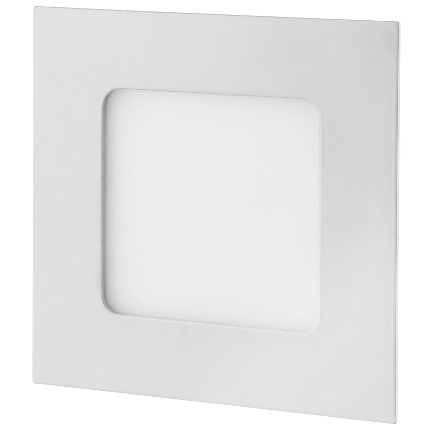 Sunlite 82057-SU LED Square Slim Downlight Retrofit Fixture, 4 Inch, 10 Watt, Dimmable, 650 Lumen, 1 Pack, 50K - Super White, Pack of 6