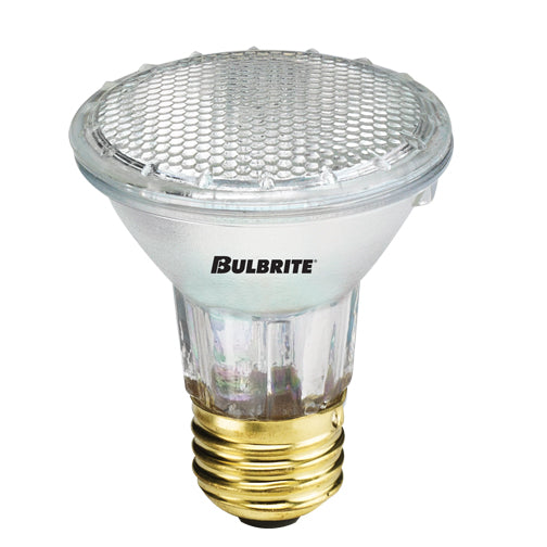 Bulbrite H35PAR20NF 35 Watt Dimmable Halogen PAR16 Narrow Flood, Medium Base, Warm White