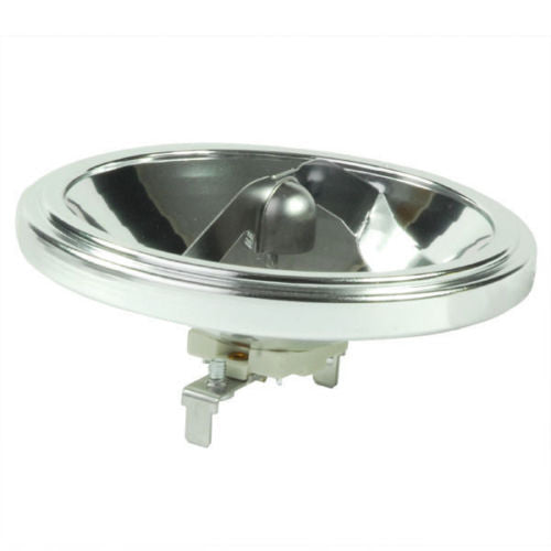 GE 97538 - 75 Watt - AR111 G53 Push-In or Push-Screw Terminal Base - Halogen - 3,000 Life Hours - 12 Volt