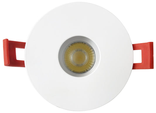 Luxrite 2" Regressed Interchangeable Canless Spotlight Round Pinhole Trim (LR23442)