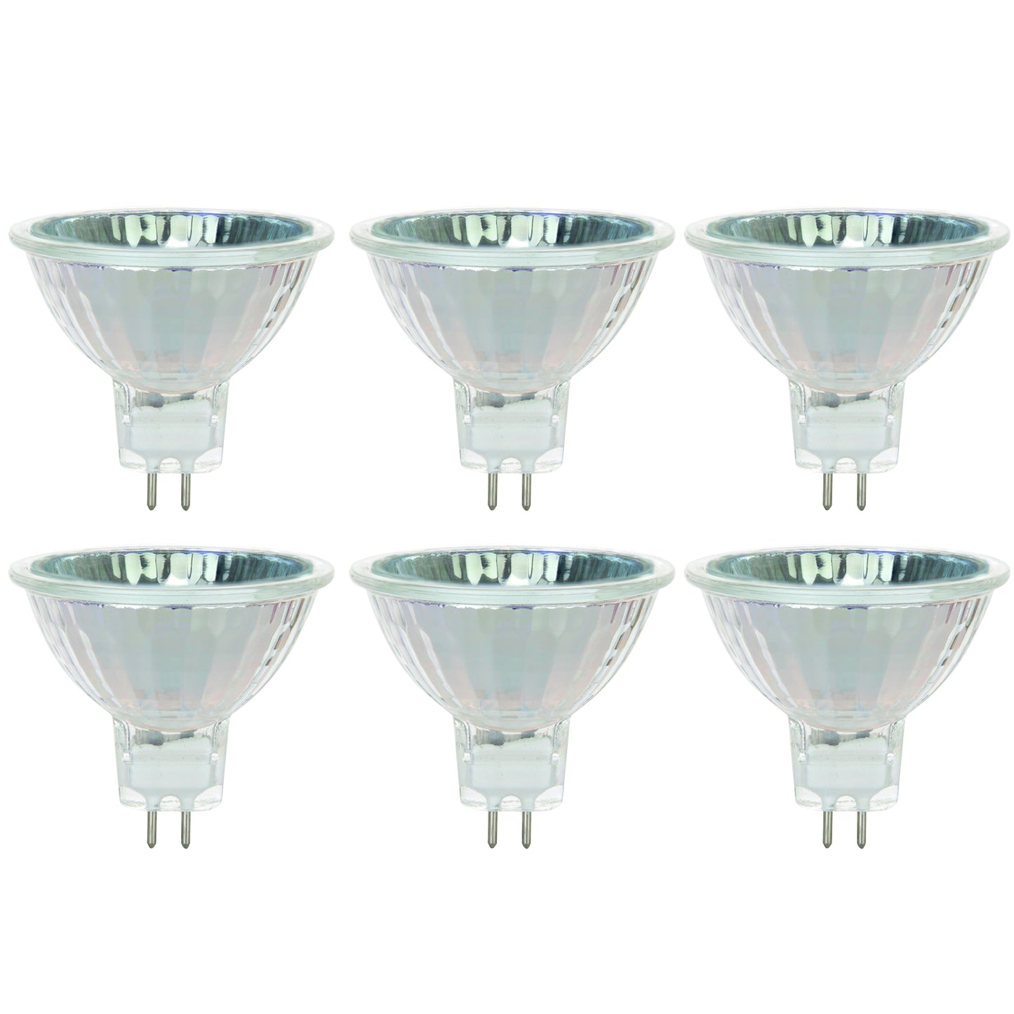 Sunlite 20MR16/CG/FL/12V 20 Watt MR16 Lamp Cover Guard GU5.3 Base 6 Pack BAB/CG Q20MR16/FL/6PK