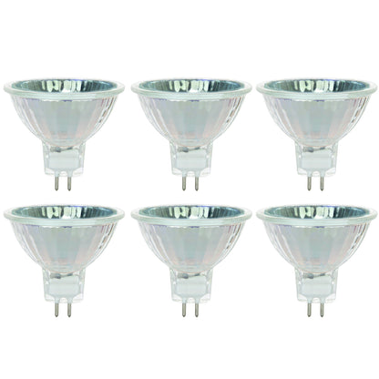 Sunlite 20MR16/CG/FL/12V 20 Watt MR16 Lamp Cover Guard GU5.3 Base 6 Pack BAB/CG Q20MR16/FL/6PK