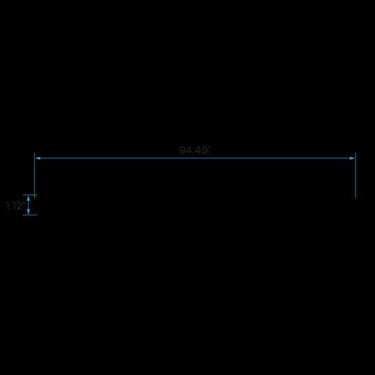 Luxrite LED 8' T8 Single Pin Bypass Tube, FA8 Base, 42W, 5500 Lumens, 4000K - Cool White, 82 CRI, Frosted White Finish, Pack of 2 (LR34130)
