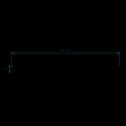 Luxrite LED 8' T8 Single Pin Bypass Tube, FA8 Base, 42W, 5500 Lumens, 4000K - Cool White, 82 CRI, Frosted White Finish, Pack of 2 (LR34130)