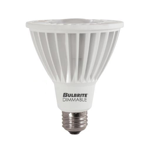 Bulbrite LED14PAR30WFL/L/40K/D 14 Watt Dimmable LED PAR30, 75 Watt Equivalent, Medium (E26) Base, Cool White