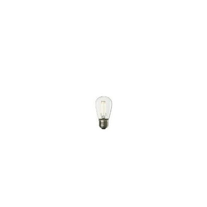 Bulbrite LED2S14/27K/FIL 2-Watt LED S14 Sign Bulb, 10W Equivalent, Medium Base, Warm White