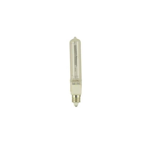 Bulbrite Q500CL/MC 500 Watt Dimmable Halogen JD T4 Capsule Bulb, Mini-Candelabra Base , Clear