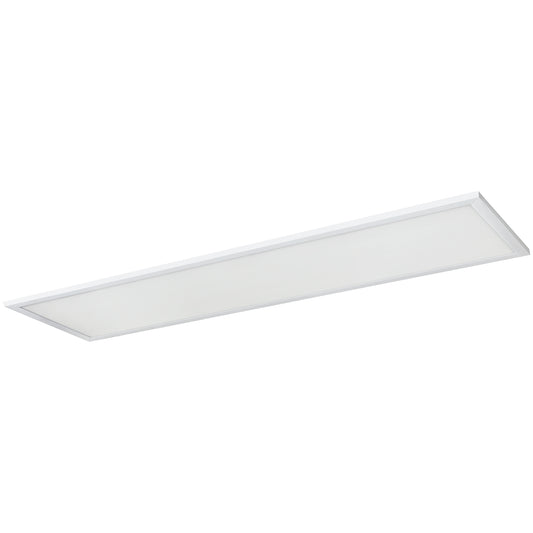 Sunlite 85541 2x4 Foot LED White Backlit Panel Light Fixture, White Diffuser Lens, Power Tunable 30W/40W/50W, Color Tunable 35K/40K/50K, Dimmable, 80 CRI, UL Listed, For Commercial & Residential Use